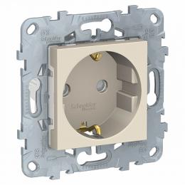 Изображение продукта Розетка Schneider Electric Unica New с/з со шторками 16A 250V 
